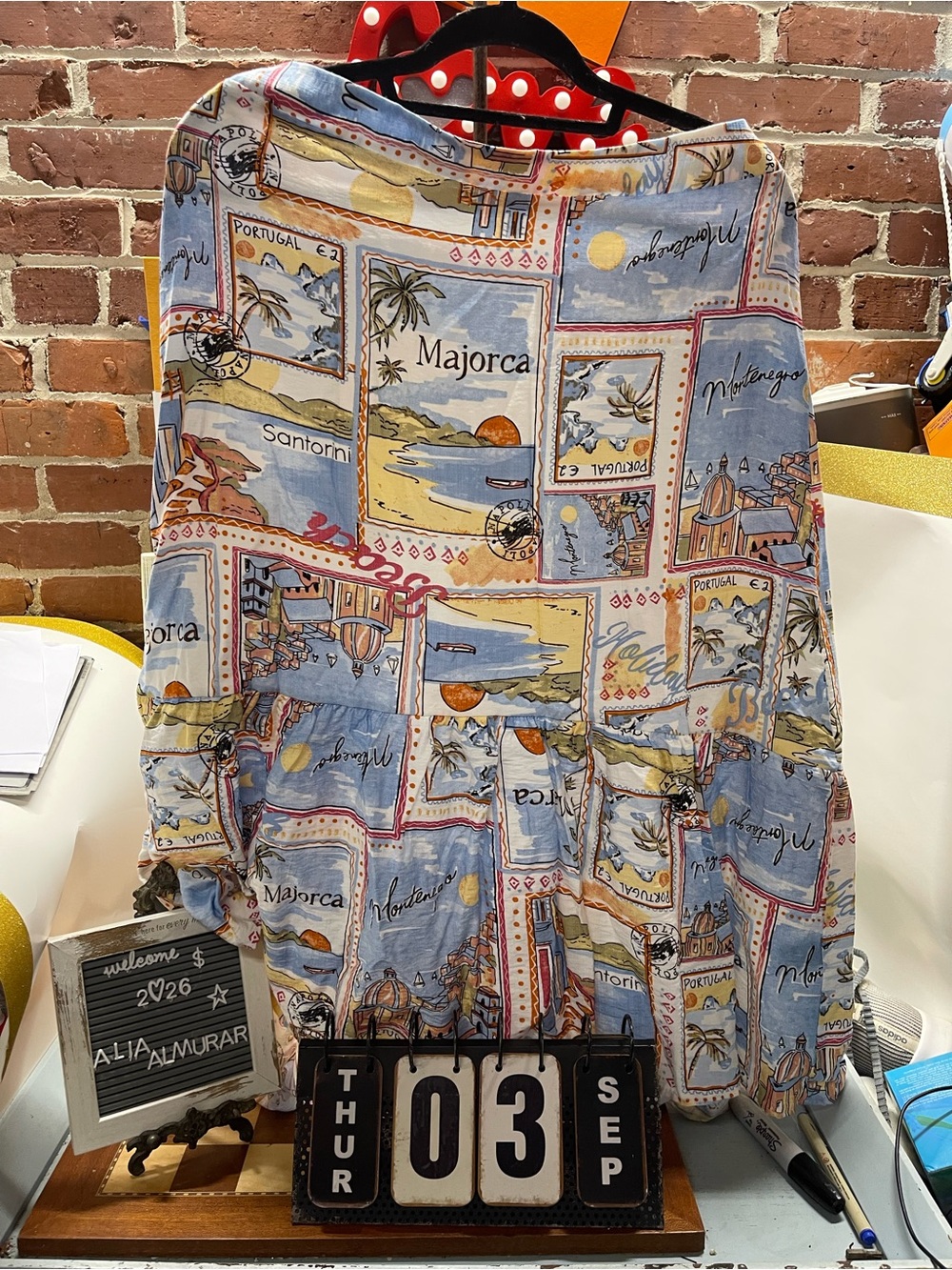 MLLE GABRIELLE | Postcard High Low Skirt Mallorca Boho Resort Trip Travel